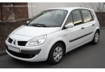 المواصفات والتفاصيل التقنية الكاملة 2006 Renault Scenic II (Phase II) 2.0 i 16V (135 Hp)