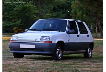 المواصفات والتفاصيل التقنية الكاملة 1986 Renault Super 5 (B/C40) 1.7 i (C409) (94 Hp)