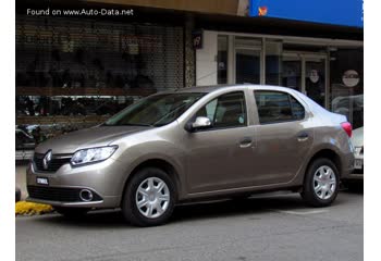 Full specifications and technical details 2013 Renault Symbol III 1.2 16V (75 Hp)