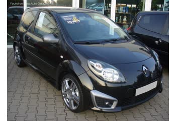 المواصفات والتفاصيل التقنية الكاملة 2008 Renault Twingo II RS 1.6 16V (133 Hp)