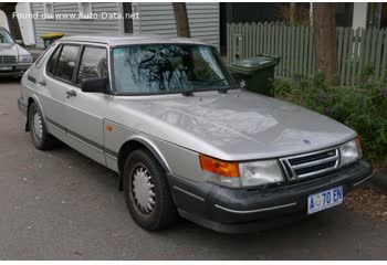 Full specifications and technical details 1991 Saab 900 I Combi Coupe (facelift 1987) 2.0 S Turbo 16V (141 Hp)