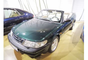 المواصفات والتفاصيل التقنية الكاملة 1993 Saab 900 II Cabriolet 2.0i (131 Hp)