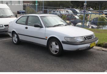 المواصفات والتفاصيل التقنية الكاملة 1993 Saab 900 II Combi Coupe 2.0i (131 Hp)