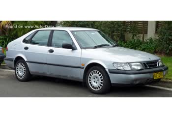 المواصفات والتفاصيل التقنية الكاملة 1993 Saab 900 II 2.3 16V (150 Hp)