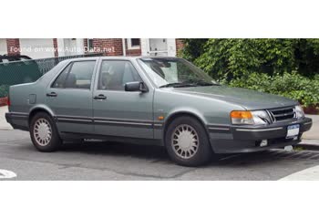 Full specifications and technical details 1990 Saab 9000 2.3 16V (146 Hp)