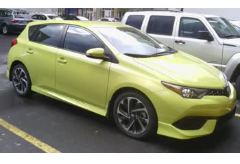 Full specifications and technical details 2015 Scion iM 1.8 (137 Hp) CVT