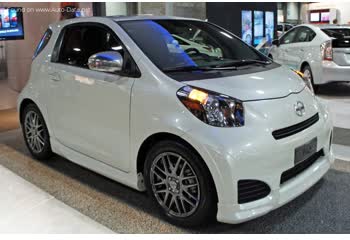 Full specifications and technical details 2010 Scion iQ 1.3 (94 Hp) Automatic