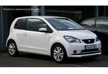 المواصفات والتفاصيل التقنية الكاملة 2011 Seat Mii 1.0 12V (75 Hp) Ecomotive