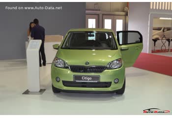 المواصفات والتفاصيل التقنية الكاملة 2011 Skoda Citigo (5-door) 1.0 (60 Hp) Automatic