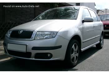 Full specifications and technical details 2004 Skoda Fabia I (6Y, facelift 2004) 2.0 (115 Hp)