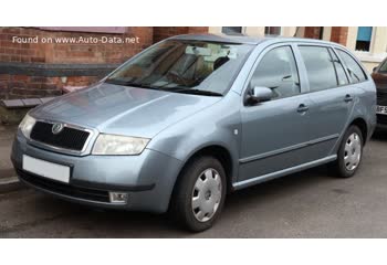 المواصفات والتفاصيل التقنية الكاملة 1999 Skoda Fabia I Combi (6Y) 1.4 16V (101 Hp)