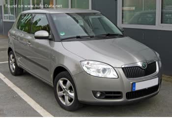 المواصفات والتفاصيل التقنية الكاملة 2007 Skoda Fabia II 1.4 TDI (80 Hp)