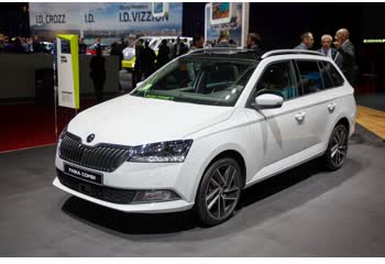 المواصفات والتفاصيل التقنية الكاملة 2018 Skoda Fabia III Combi (facelift 2018) 1.0 TSI (110 Hp) DSG