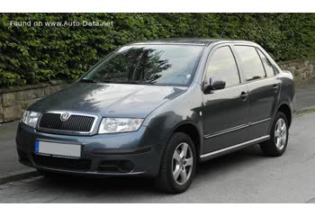 المواصفات والتفاصيل التقنية الكاملة 1999 Skoda Fabia Sedan I (6Y) 1.4 16V (75 Hp) Automatic