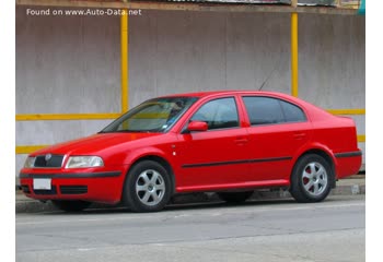 المواصفات والتفاصيل التقنية الكاملة 2000 Skoda Octavia I Tour (facelift 2000) 1.6 (102 Hp)