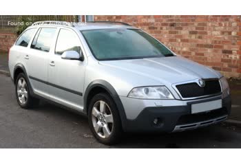 المواصفات والتفاصيل التقنية الكاملة 2006 Skoda Octavia II Scout 2.0 TDI (140 Hp) 4x4