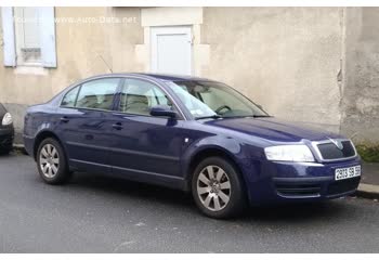 المواصفات والتفاصيل التقنية الكاملة 2005 Skoda Superb I 2.0 TDI PD (140 Hp) DPF