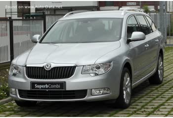 المواصفات والتفاصيل التقنية الكاملة 2008 Skoda Superb II Combi 3.6 FSI (260 Hp) 4x4 DSG