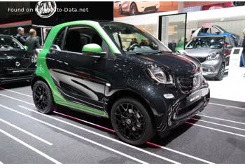 2017 Smart Fortwo III coupe (C453) 17.6 kWh (82 Hp) electric drive thumb image