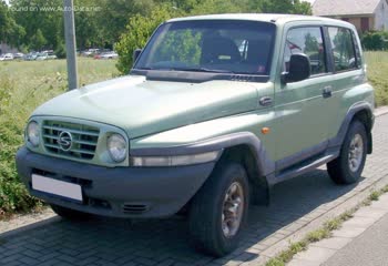 المواصفات والتفاصيل التقنية الكاملة 1997 SsangYong Korando II (KJ) 3.2 i 24V (210 Hp)