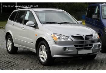 المواصفات والتفاصيل التقنية الكاملة 2005 SsangYong Kyron 2.0 TD (141 Hp)