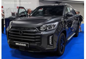 المواصفات والتفاصيل التقنية الكاملة 2021 SsangYong Musso II (facelift 2021) 2.2 e-XDi 220 (181 Hp)