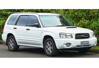 المواصفات والتفاصيل التقنية الكاملة 2002 Subaru Forester II 2.5 i (165 Hp)