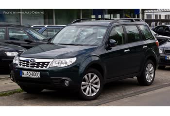 المواصفات والتفاصيل التقنية الكاملة 2010 Subaru Forester III (facelift 2010) 2.0 Turbo Diesel (147 Hp)