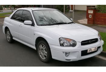 المواصفات والتفاصيل التقنية الكاملة 2002 Subaru Impreza II (facelift 2002) WRX STi 2.0 (265 Hp) AWD