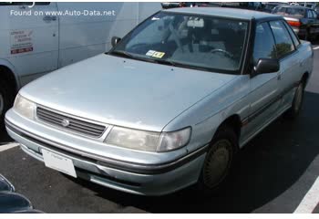 المواصفات والتفاصيل التقنية الكاملة 1992 Subaru Legacy I (BC, facelift 1991) 2000 (116 Hp) AWD Automatic