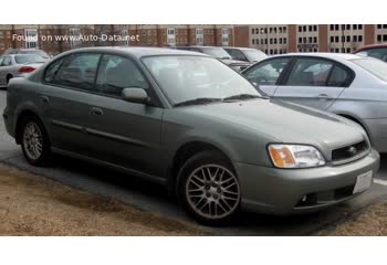 المواصفات والتفاصيل التقنية الكاملة 2002 Subaru Legacy III (BE,BH, facelift 2001) 3.0 (220 Hp) AWD Automatic