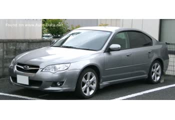 المواصفات والتفاصيل التقنية الكاملة 2006 Subaru Legacy IV (facelift 2006) 2.5i GT (250 Hp) AWD Automatic