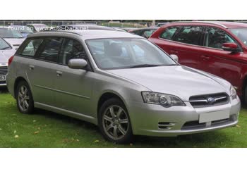 المواصفات والتفاصيل التقنية الكاملة 2003 Subaru Legacy IV Station Wagon 2.5i (165 Hp) AWD Automatic