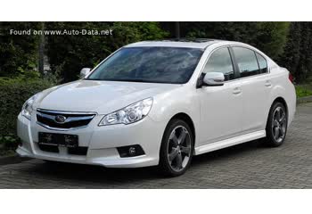 المواصفات والتفاصيل التقنية الكاملة 2009 Subaru Legacy V 2.5 GT (265 Hp) AWD