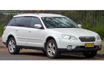 المواصفات والتفاصيل التقنية الكاملة 2003 Subaru Outback III (BL,BP) 2.5i (165 Hp) AWD Automatic