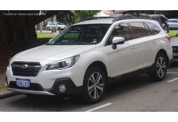 المواصفات والتفاصيل التقنية الكاملة 2018 Subaru Outback V (facelift 2018) R 3.6 (256 Hp) AWD Lineartronic