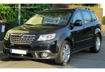 المواصفات والتفاصيل التقنية الكاملة 2007 Subaru Tribeca (facelift 2007) 3.6R (258 Hp) Automatic