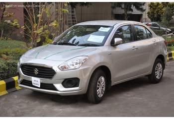 Full specifications and technical details 2017 Suzuki Dzire III 1.2i (83 Hp) Automatic