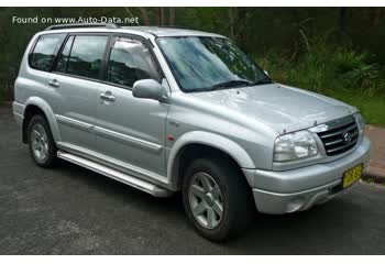 المواصفات والتفاصيل التقنية الكاملة 1998 Suzuki Grand Vitara XL-7 (HT) 2.7 i V6 (172 Hp) 4WD