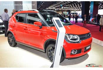 المواصفات والتفاصيل التقنية الكاملة 2016 Suzuki Ignis II 1.2 DualJet (90 Hp) AGS