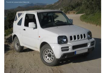 2005 Suzuki Jimny Cabrio III (facelift 2005) 1.3 VVT (85 Hp) 4WD thumb image