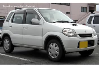 المواصفات والتفاصيل التقنية الكاملة 1998 Suzuki Kei (HN) 0.7 i 12V (54 Hp)