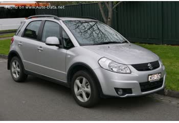 المواصفات والتفاصيل التقنية الكاملة 2006 Suzuki SX4 I 1.6 L DDiS (90 Hp)