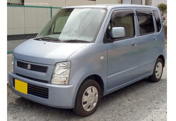 Full specifications and technical details 2003 Suzuki Wagon R 0.7 (54 Hp)