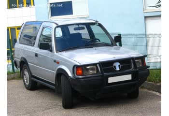 المواصفات والتفاصيل التقنية الكاملة 1997 Tata Sierra 1.9 TD (90 Hp)