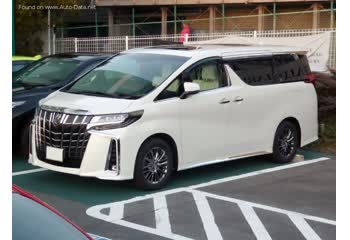 2018 Toyota Alphard III (facelift 2018) 2.5 (152 Hp) Hybrid E-Four e-CVT thumb image