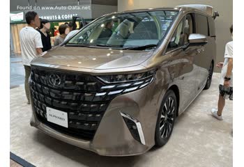 Vollständige Spezifikationen und technische Details 2023 Toyota Alphard IV 2.5 (182 Hp) 4WD Super CVT-i