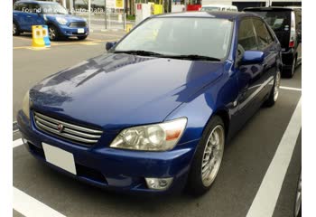 المواصفات والتفاصيل التقنية الكاملة 1998 Toyota Altezza RS200 2.0 i 16V (200 Hp) Automatic