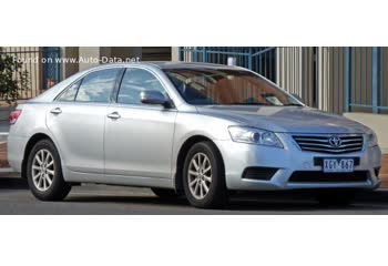 المواصفات والتفاصيل التقنية الكاملة 2009 Toyota Aurion I (XV40, facelift 2009) 3.5 V6 (272 Hp) Automatic