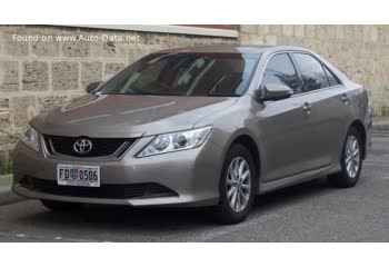 المواصفات والتفاصيل التقنية الكاملة 2014 Toyota Aurion II (XV50, facelift 2014) 3.5 V6 (272 Hp) Automatic